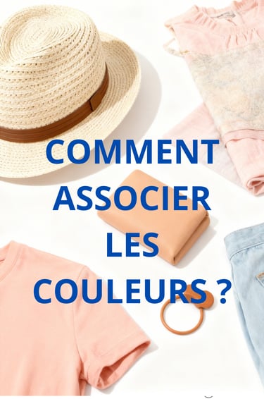 Flat lay guide association couleurs et accessoires