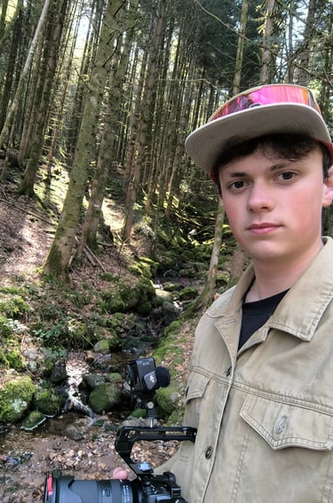 Titouan Thiriet, vidéaste et pilote drone professionnel dans les Vosges