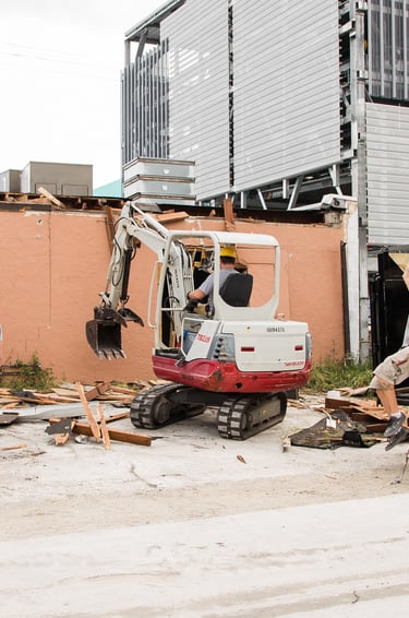 Commercial demolition and site work South Florida