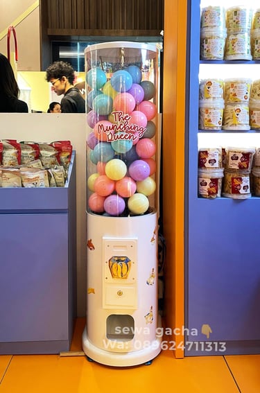 Sewa Mesin Gachapon Gacha Surabaya
