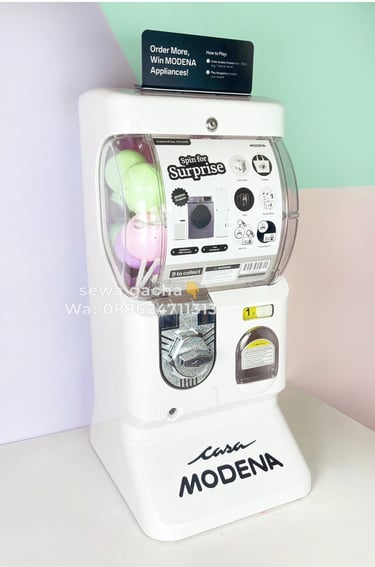 custom mesin gachapon mini