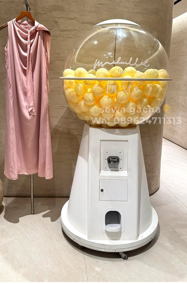sewa mesin gacha gachapon jumbo