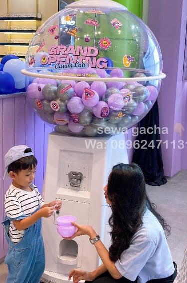 sewa mesin gachapon jumbo jakarta barat