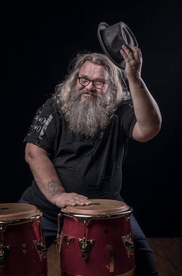 Gunnar "Gurkan" Frid, Spelar percussion i bandet Rock N roll Machine som var Ted Gärdestads sista kompband.