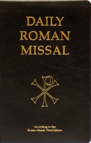 Daily roman missal