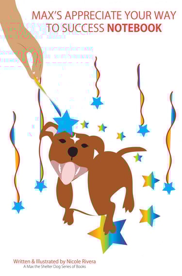 max's appreciate your way to success notebook children's books