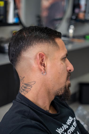 Men’s Zero Fade - Silver Barbers Braybrook