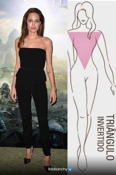 a woman in a black and pink bikinisuit and a drawing of a woman in