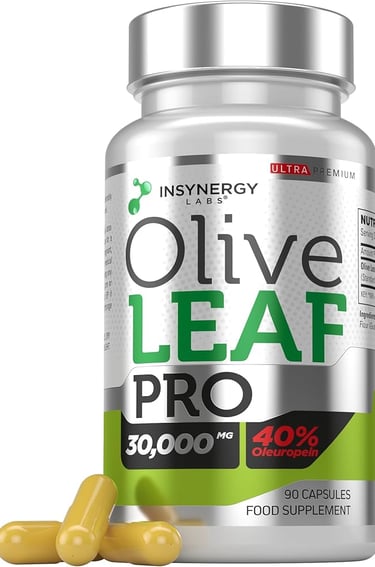 insynergy labs olive leaf capsules bottle 