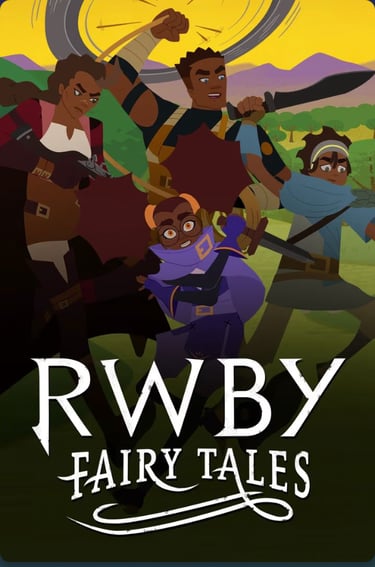 Thumbnail of the RWBY Fairy Tales animated series.