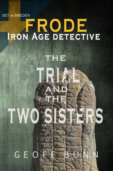 Cover of novel by Geoff Bunn, Trial and Two Sisters