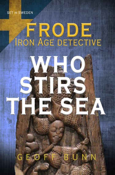 Cover of novel by Geoff Bunn, Who Stirs The Sea