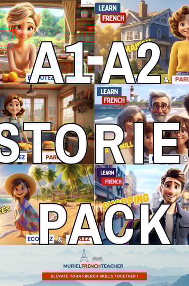Learn French with stories A1-A2