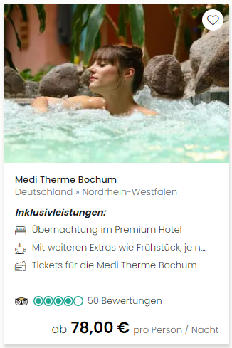 Travelcircus Deal: zur Medi Therme in Bochum