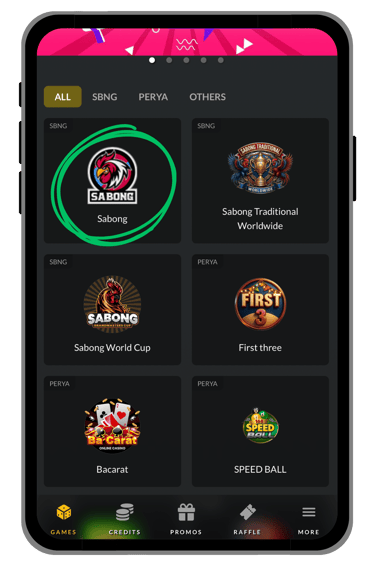 goperya games screen