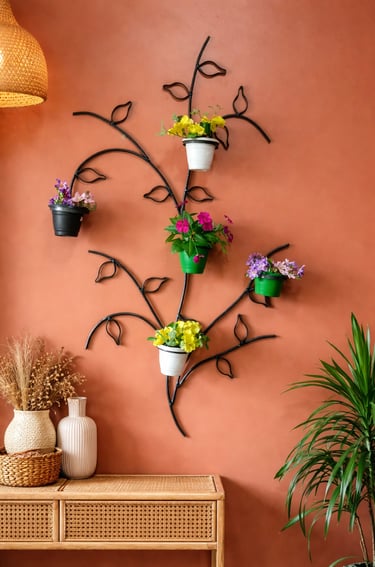 Floreira de parede árvore