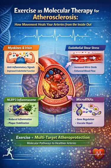 The Science of Exercise and Heart Health: Myokines, Inflammation & Artery Repair