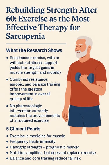 Best Exercises for Sarcopenia: Strength Training Guide for Older Adults