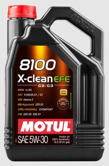 Motul 8100 X-Clean EFE 5W-30 синтетичко моторно масло 5 литра