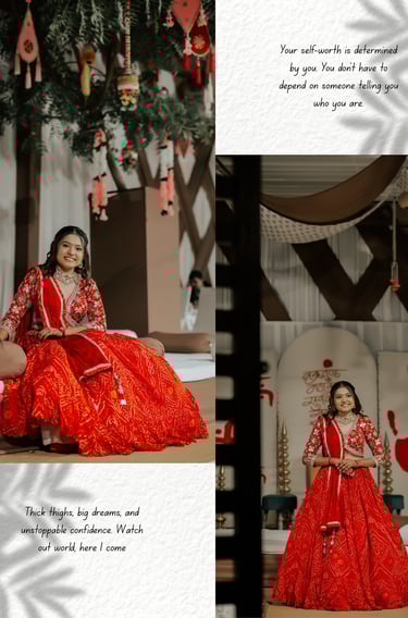 red lehenga bride, Indian bridal makeup look, Gujarati bride style, bridal makeup inspiration India,