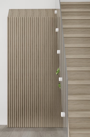 Interior Entrance Wood minimalistic luxury design