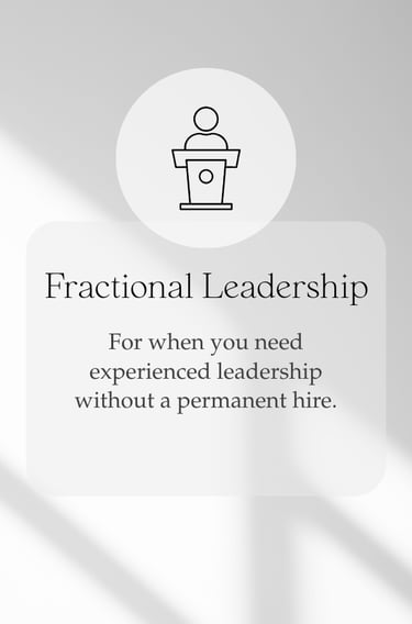 Fractional Leadership