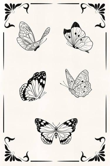 butterfly tattoo design