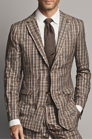 a man in a suit and tie with a tie