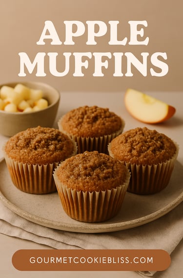 Easy apple muffins