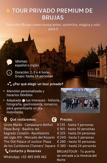 planes de nuestro tour privado