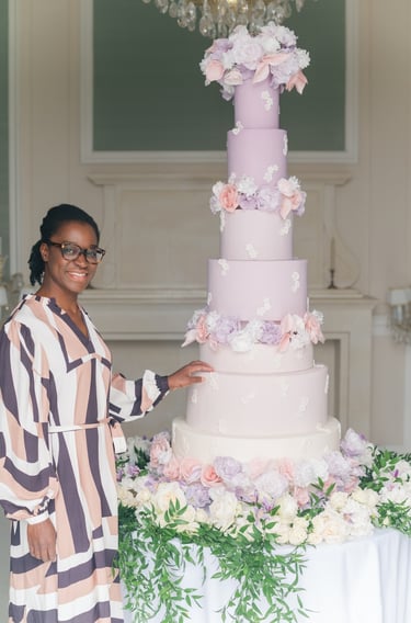 portrait cake designer at chateau de bouffemont