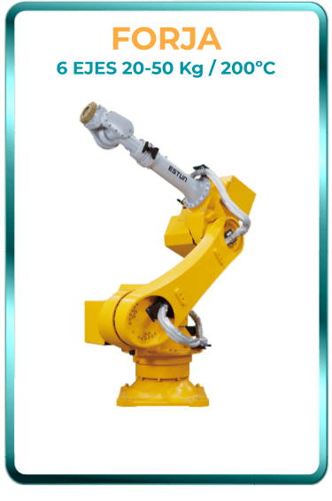Robot industrial de forja chino de calidad en Mexico tipo Estun 6ejes series ER.