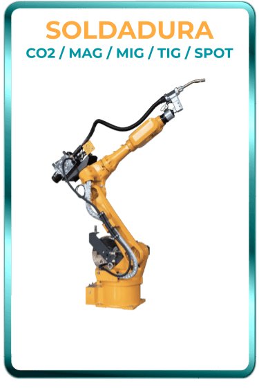 Robot industrial de soldadura chino de calidad en Mexico tipo Estun 6ejes series ER