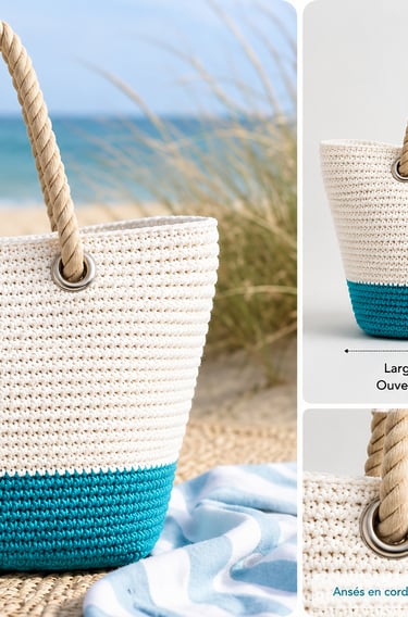 tuto sac de plage au crochet
