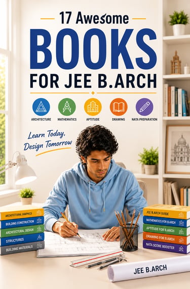 JEE B.Arch Drawing, Maths and Aptitude Book