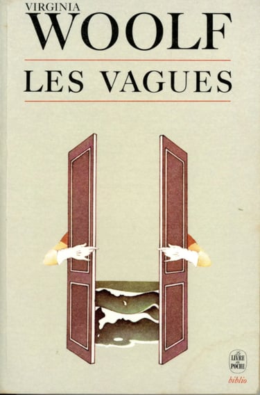 Couverture Les Vagues Virginia Woolf