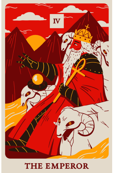 the emperor tarot card