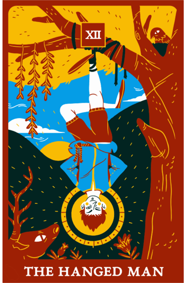 The Hanged Man Tarot Card