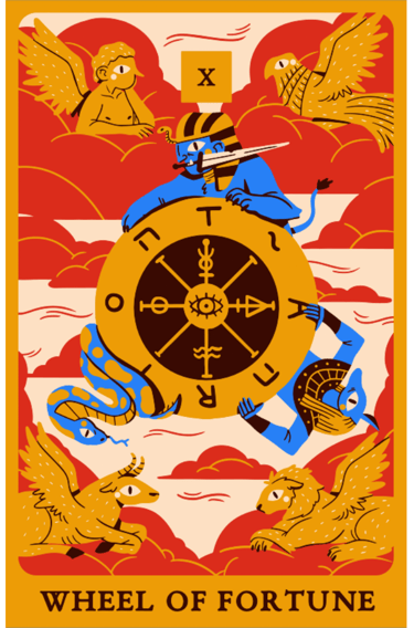 wheel of fortune tarot card