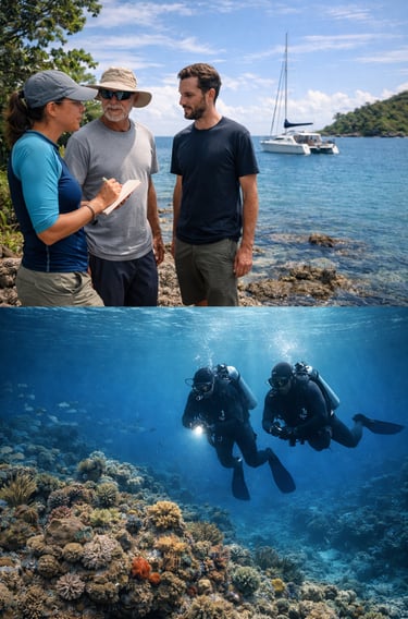 Field-based lionfish management above and below the surface in the Caribbean