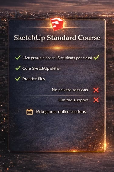 Sketchup Online class