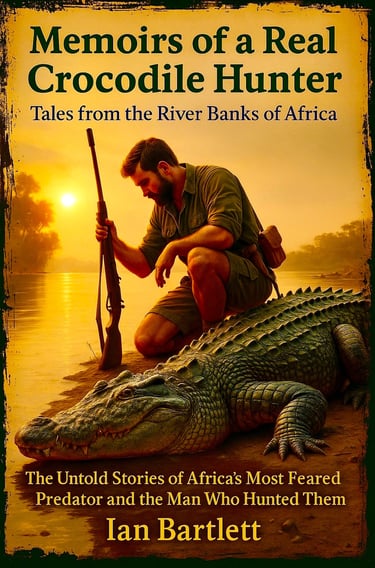 Memoirs of a Real Crocodile Hunter by Ian Bartlett. Tales from the River Banks of Africa