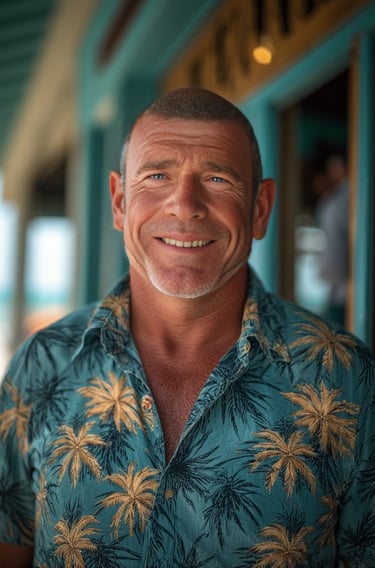 Calvin Perkins; Owner of the Launch Pad Pub, Cocoa Beach, 2017