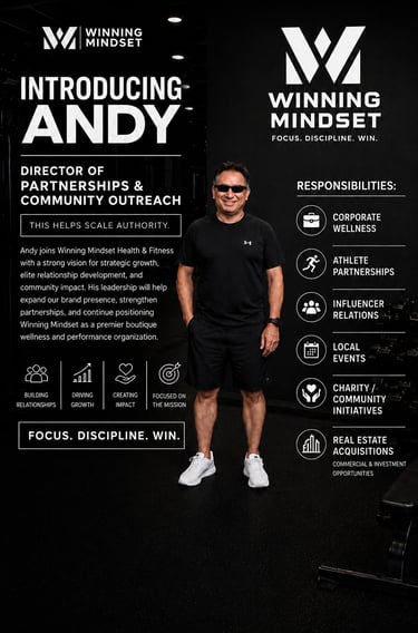 Corporate wellness partnerships and community outreach leadership