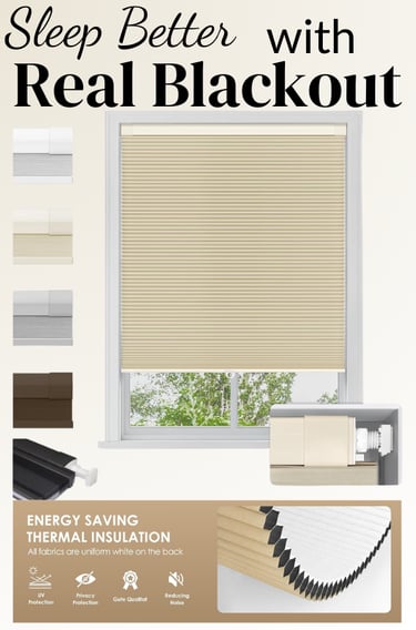 Black Out Shades Easy Install Not Tools Needed