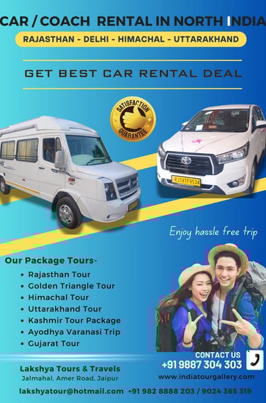 Rajasthan car rental deals