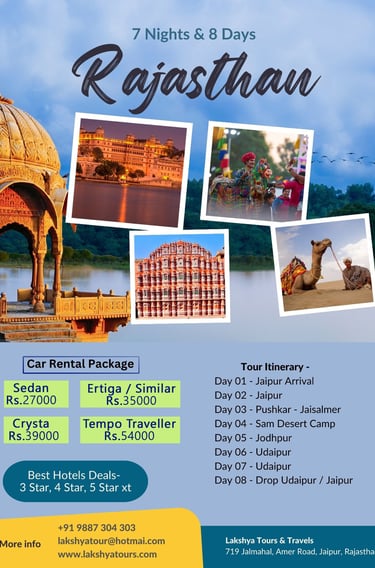Rajasthan trip packages
