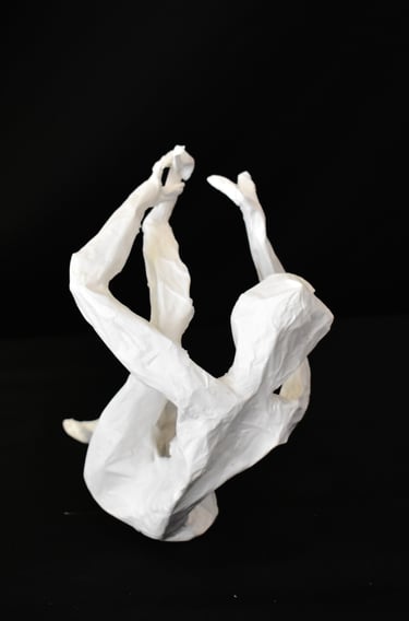sculpture papier Sète France
