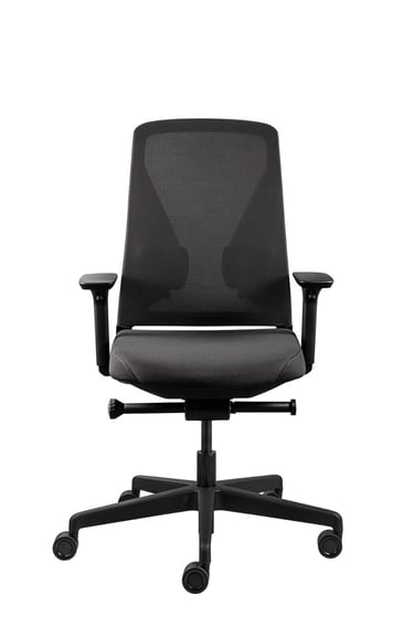Sensit T150, ergonomic designed, following BIFMA standard, synchron dynamic backrest, armrest adj.