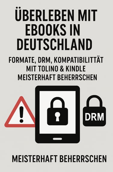 „Ebooks ohne Stress Ihr kompletter DRM & Tolino/Kindle Guide 2025“